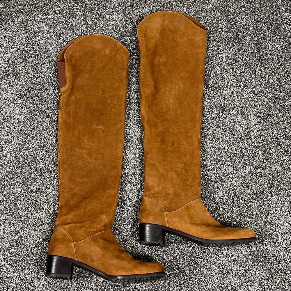 Stuart Weitzman  Suede Boots ~Sz 9.5~ - Picture 9 of 15